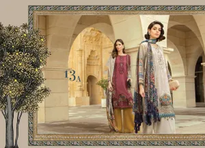 Maria B. Summer 2019 Cotton-Lawn Suit