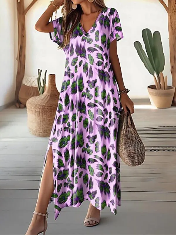Martina - Vibrant Resort Style Woman's Maxi Dress