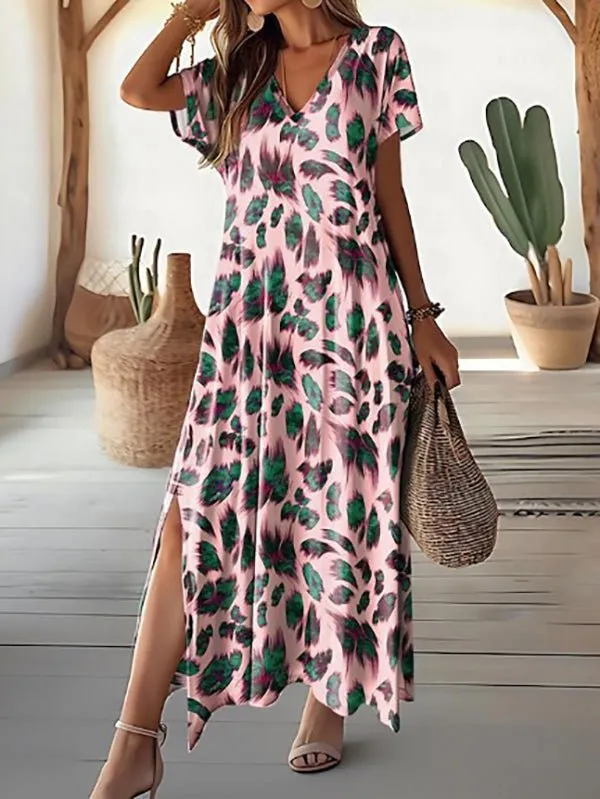 Martina - Vibrant Resort Style Woman's Maxi Dress