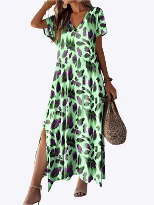 Martina - Vibrant Resort Style Woman's Maxi Dress