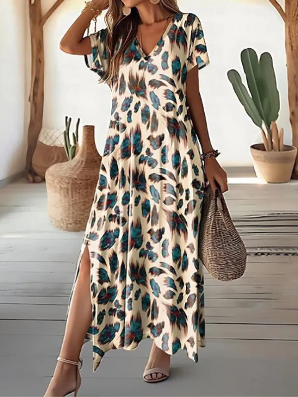 Martina - Vibrant Resort Style Woman's Maxi Dress