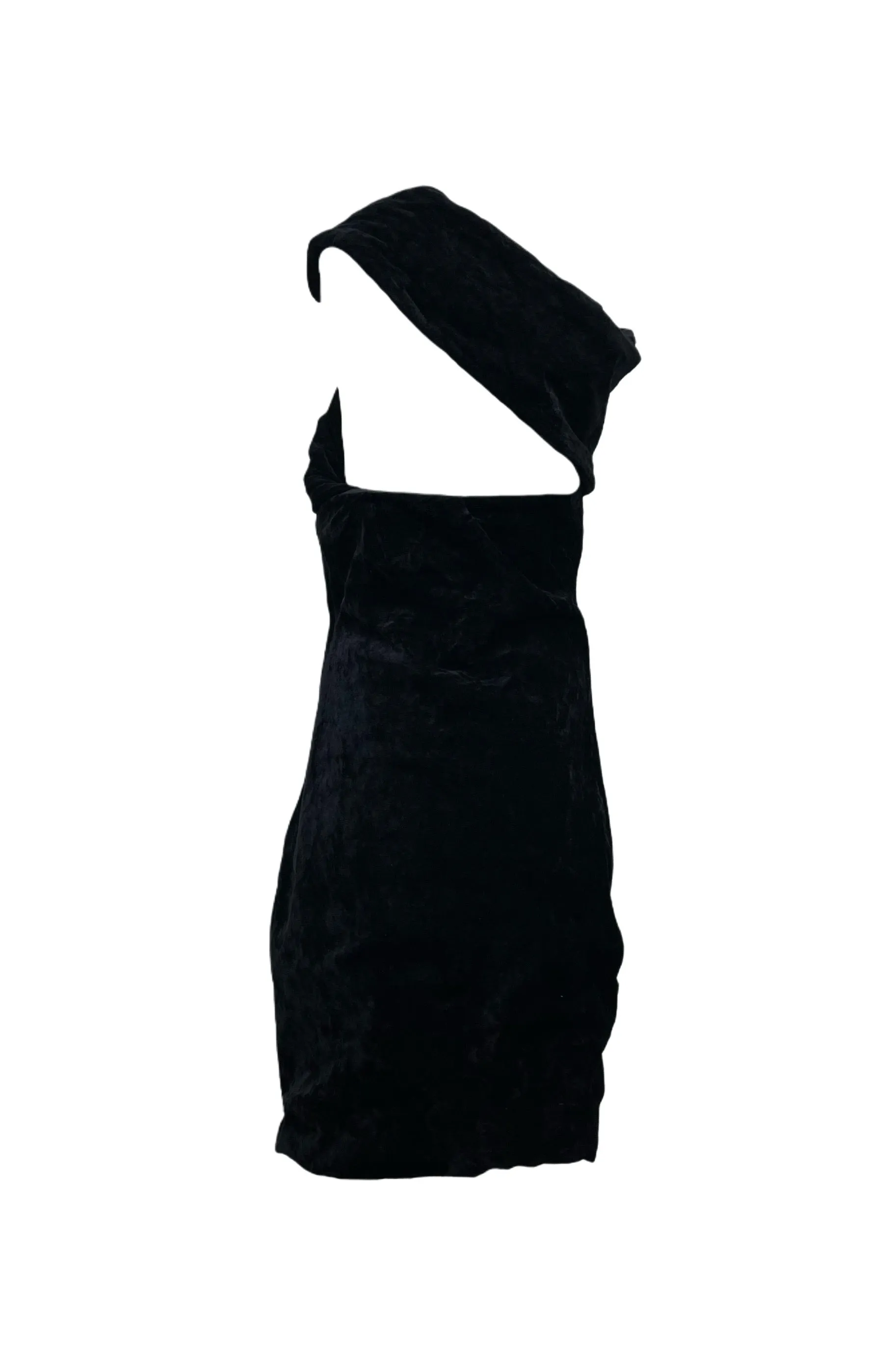 Max Mara Women's Black Cervo Wrap Mini Dress NWT