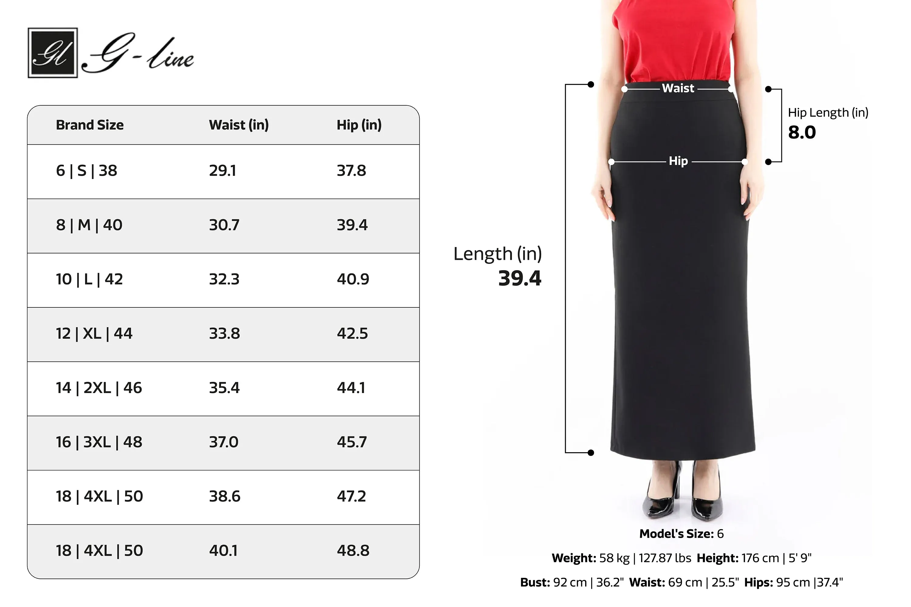 Maxi Back Slitted Pencil Skirt