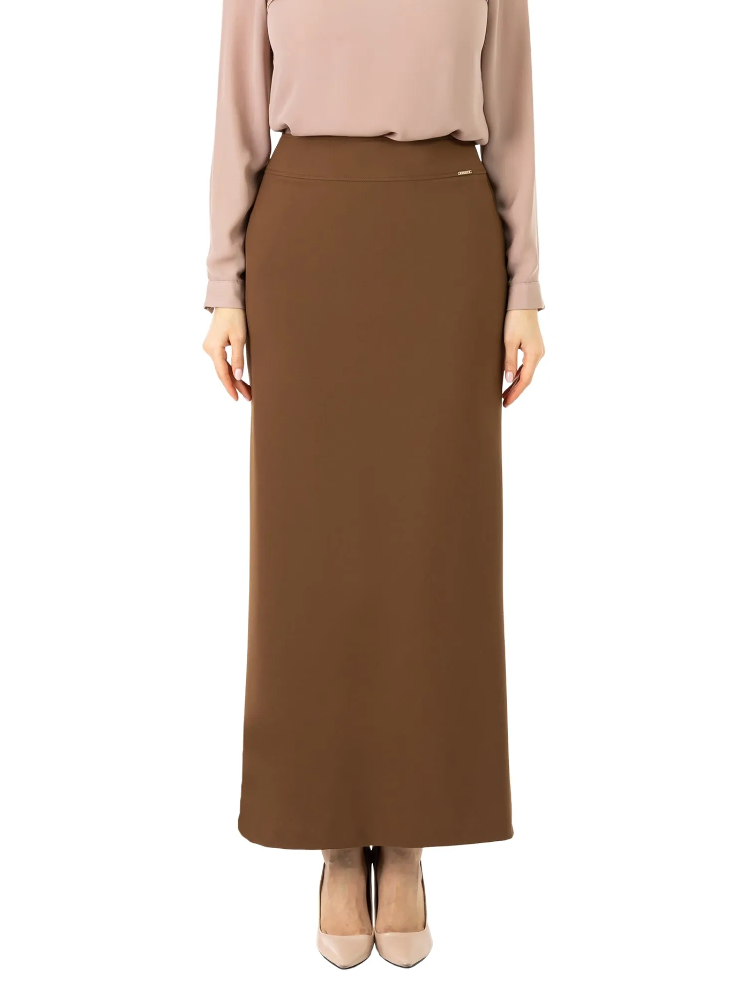 Maxi Back Slitted Pencil Skirt