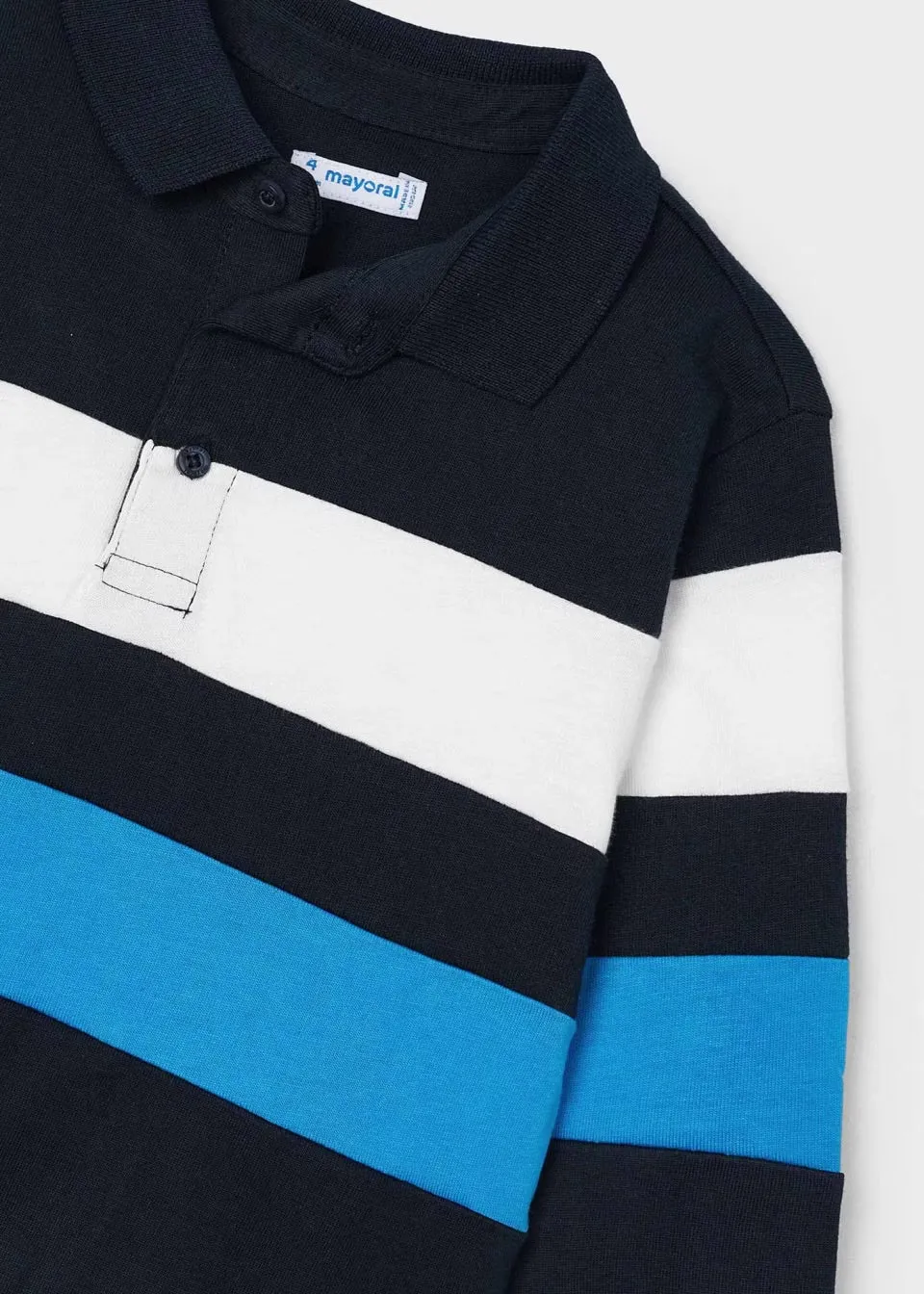 Mayoral Boys Polo Shirt 4103 Blue