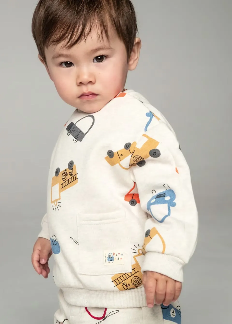 Mayoral Infant Boys Car Print Sweatshirt 2462