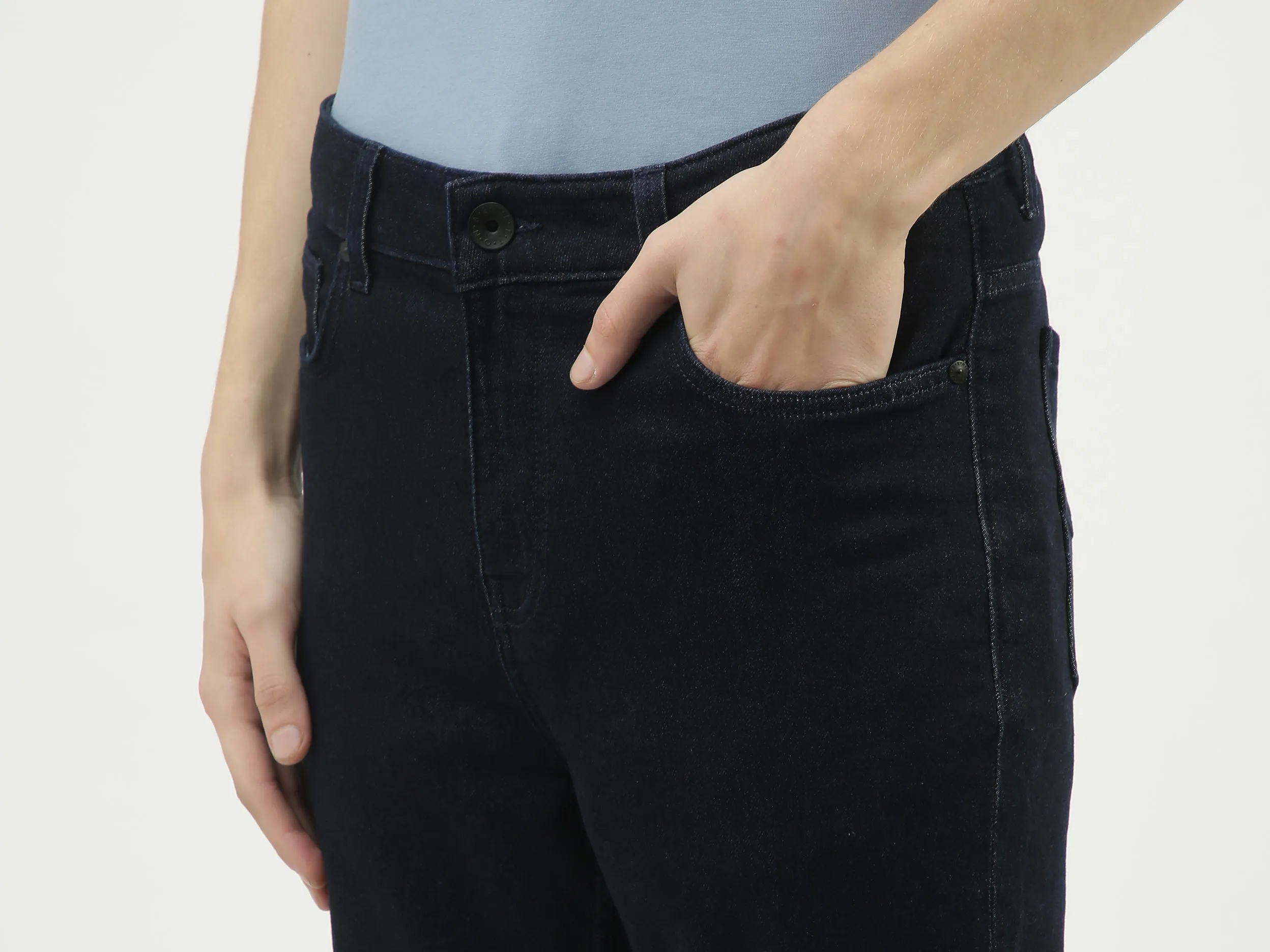 Men Solid Joggers Style Jeans