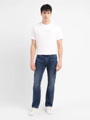 Men's 527 Mid Indigo Slim Bootcut Fit Mid Rise Jeans