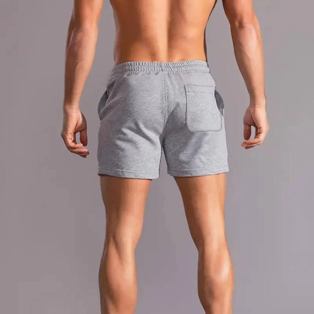 Men's Fast-Drying Sporty Lounge Shorts with Functional Pockets