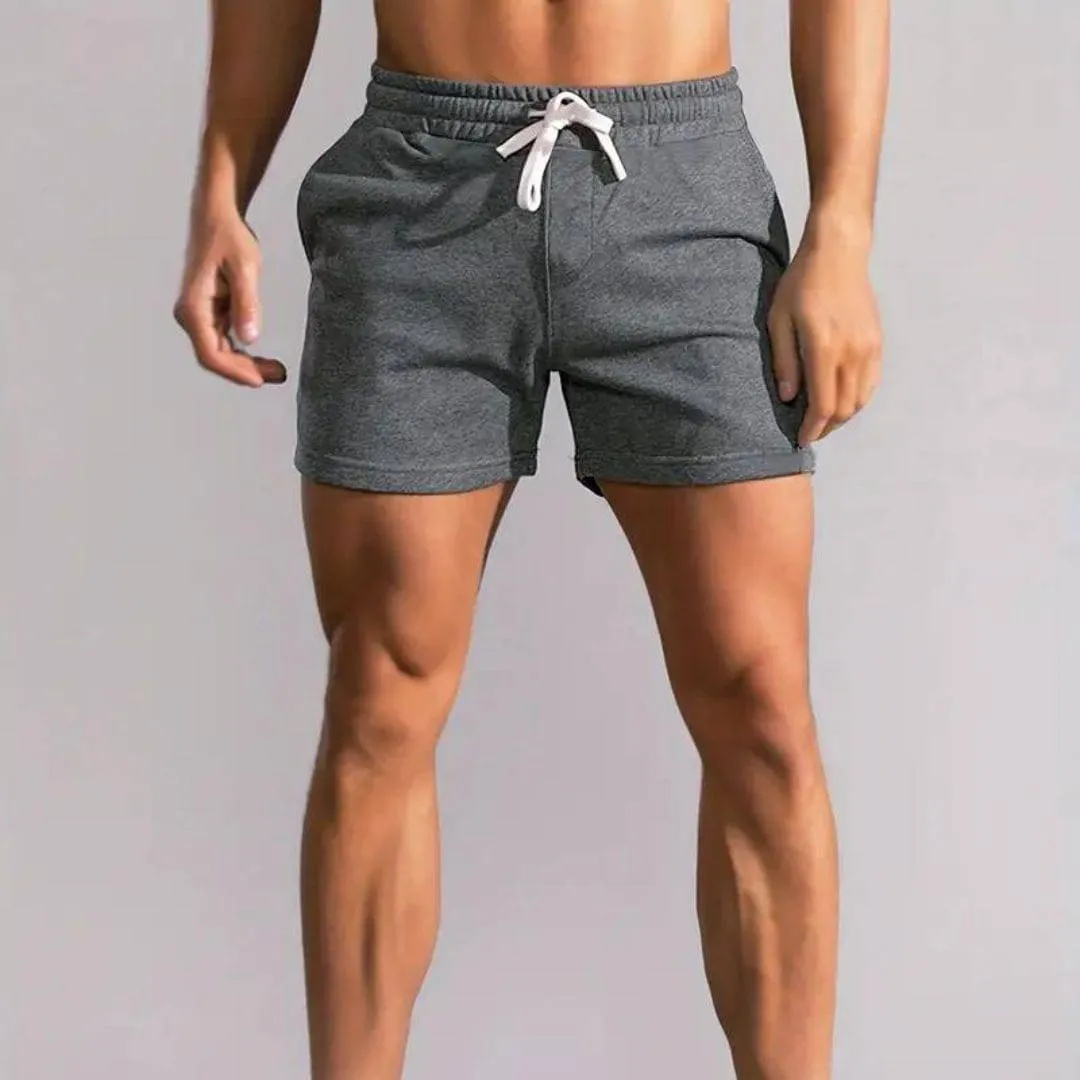 Men's Fast-Drying Sporty Lounge Shorts with Functional Pockets