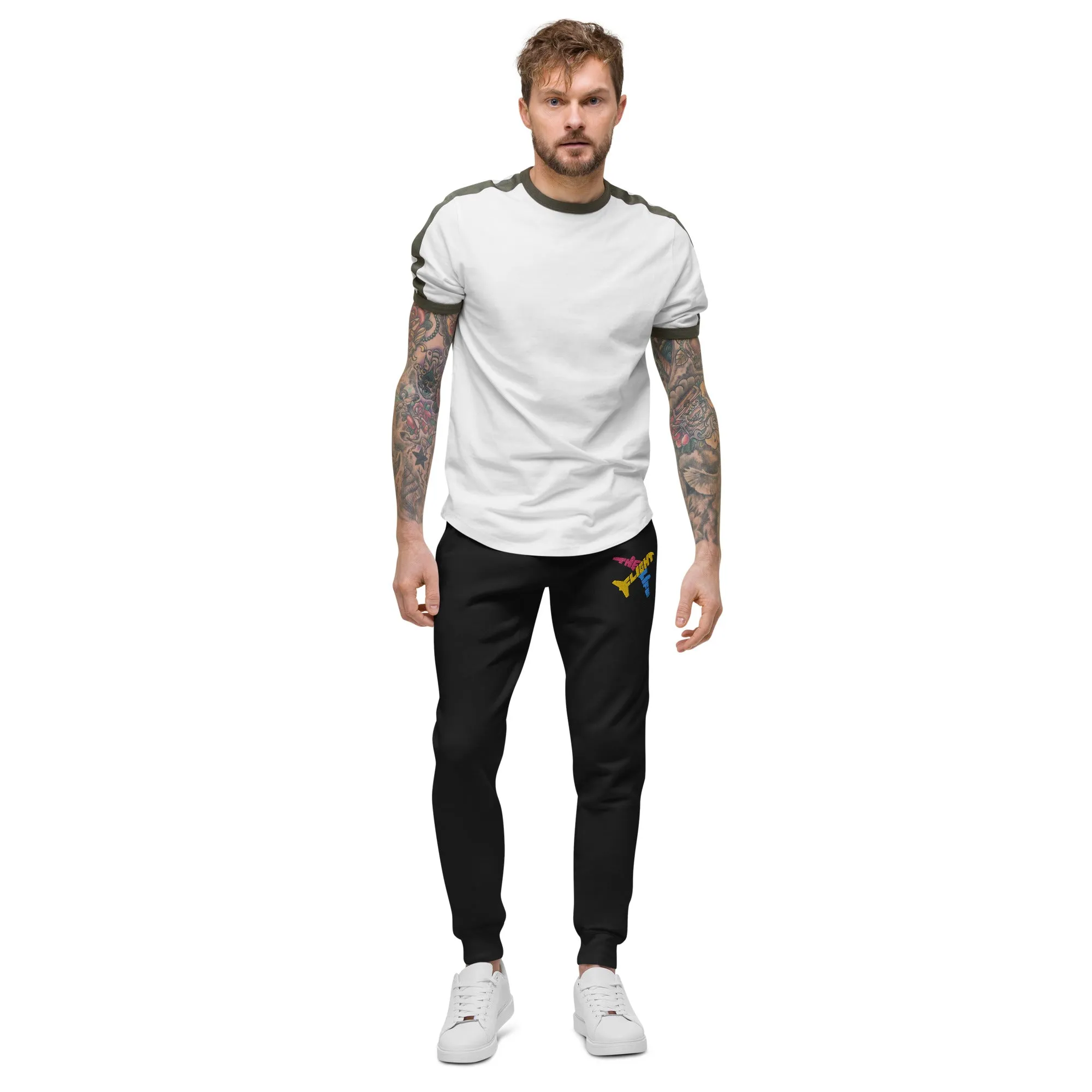 Men's Flight Life Embroidered Joggers
