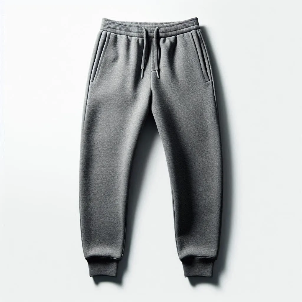 Men's Grey Hoodie & Joggers Streetwear Essentials Sweatsuit 2pc. Set