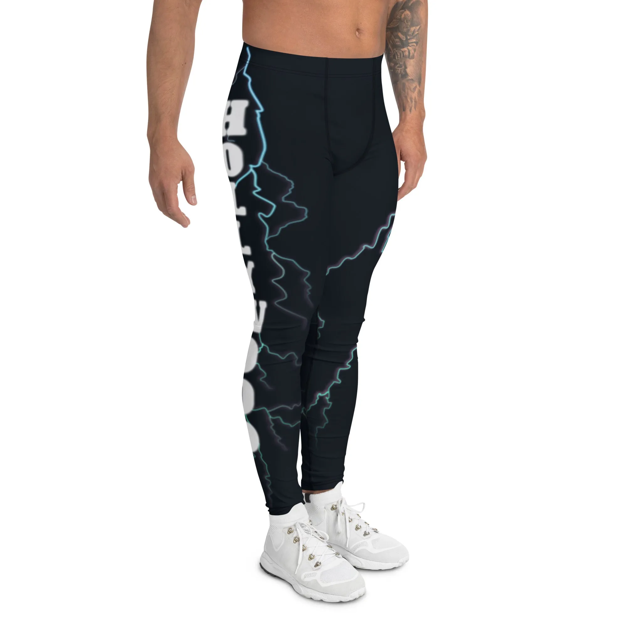 Mens Leggings, Hollywood Lightning