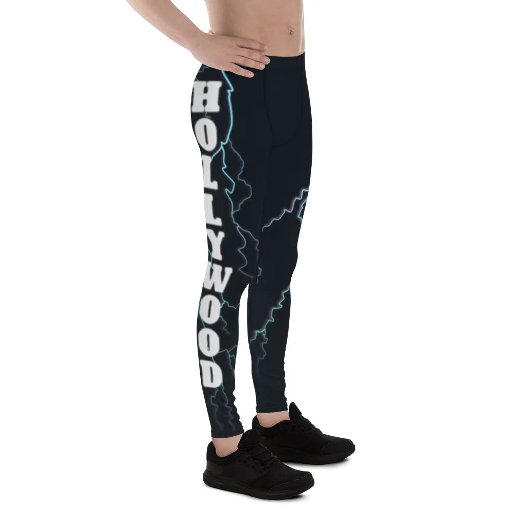 Mens Leggings, Hollywood Lightning