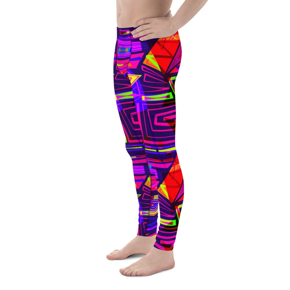 Mens Leggings, Neoncore EDM Rave