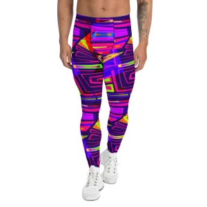 Mens Leggings, Neoncore EDM Rave