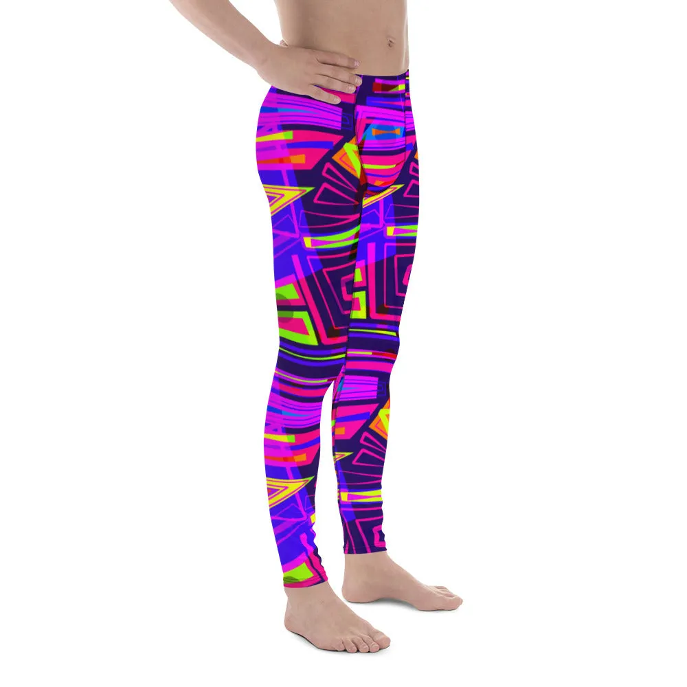 Mens Leggings, Neoncore EDM Rave