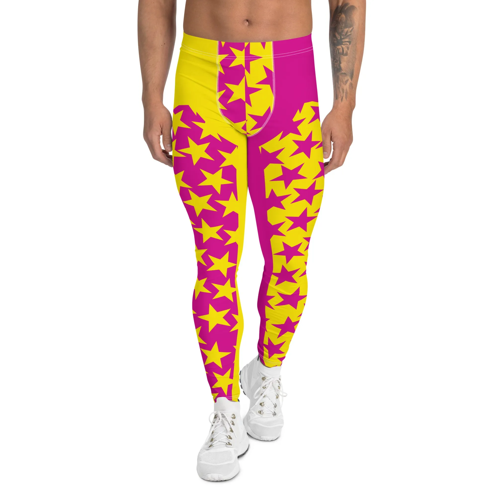 Mens Leggings, Pro Wrestling Stars