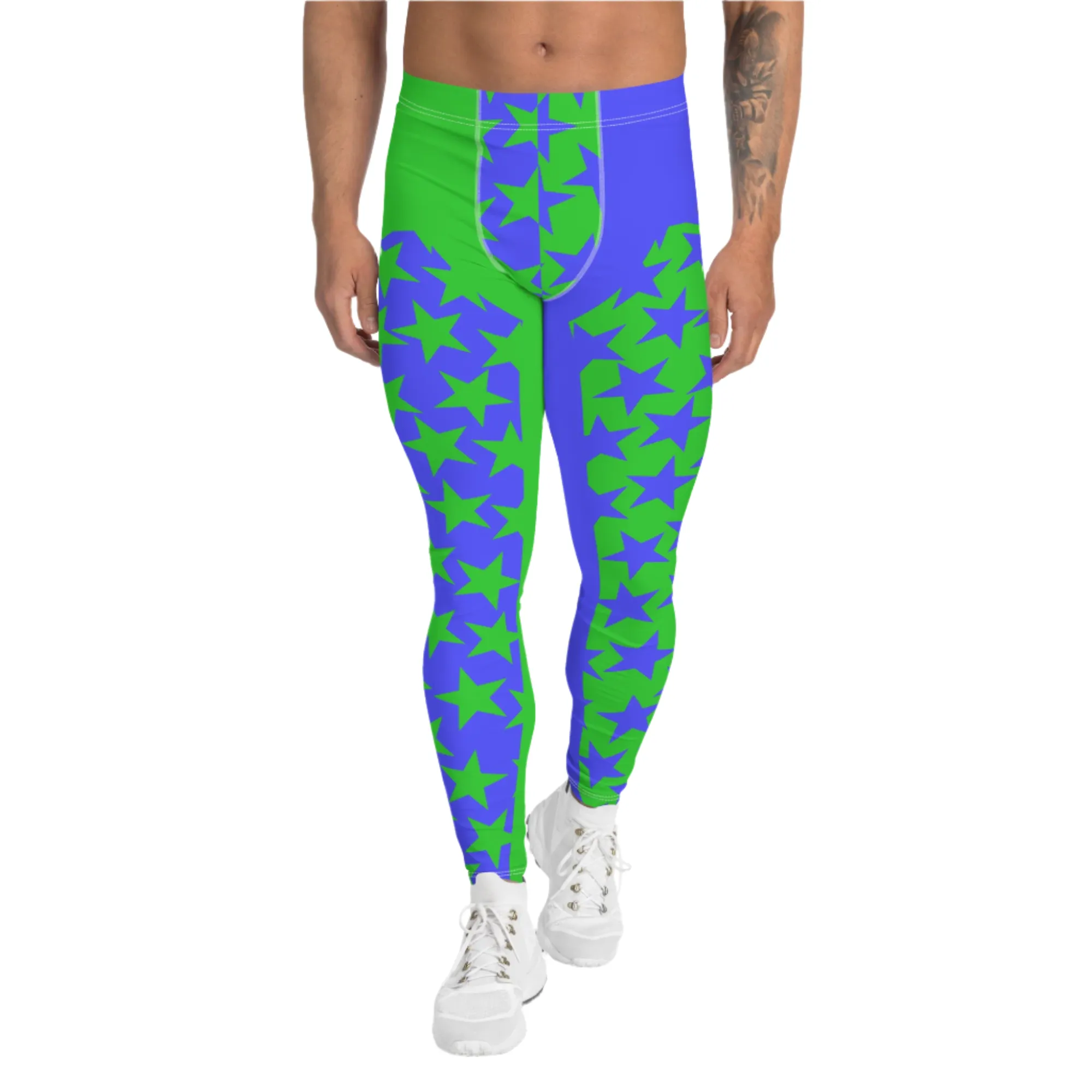 Mens Leggings, Pro Wrestling Stars