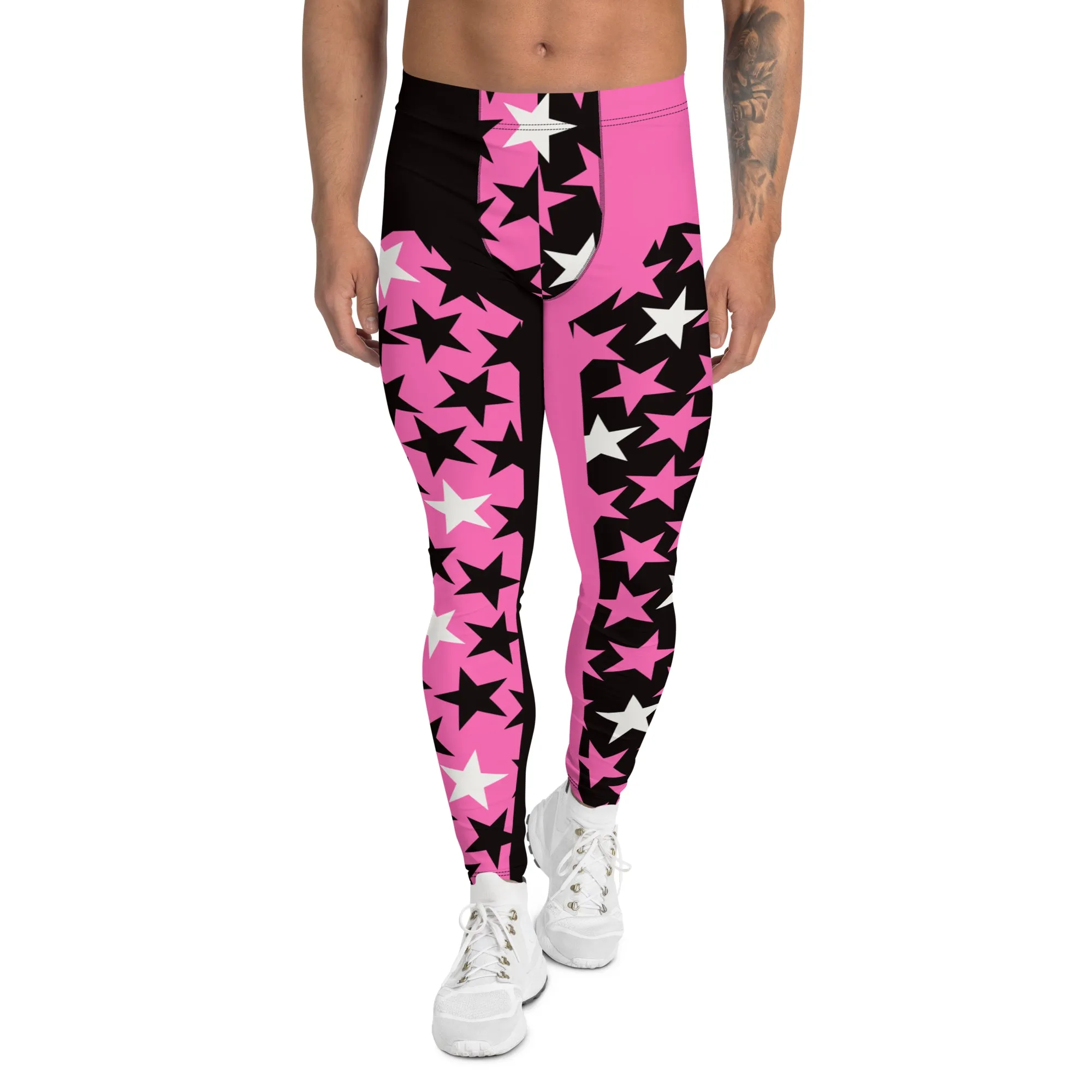 Mens Leggings, Pro Wrestling Stars
