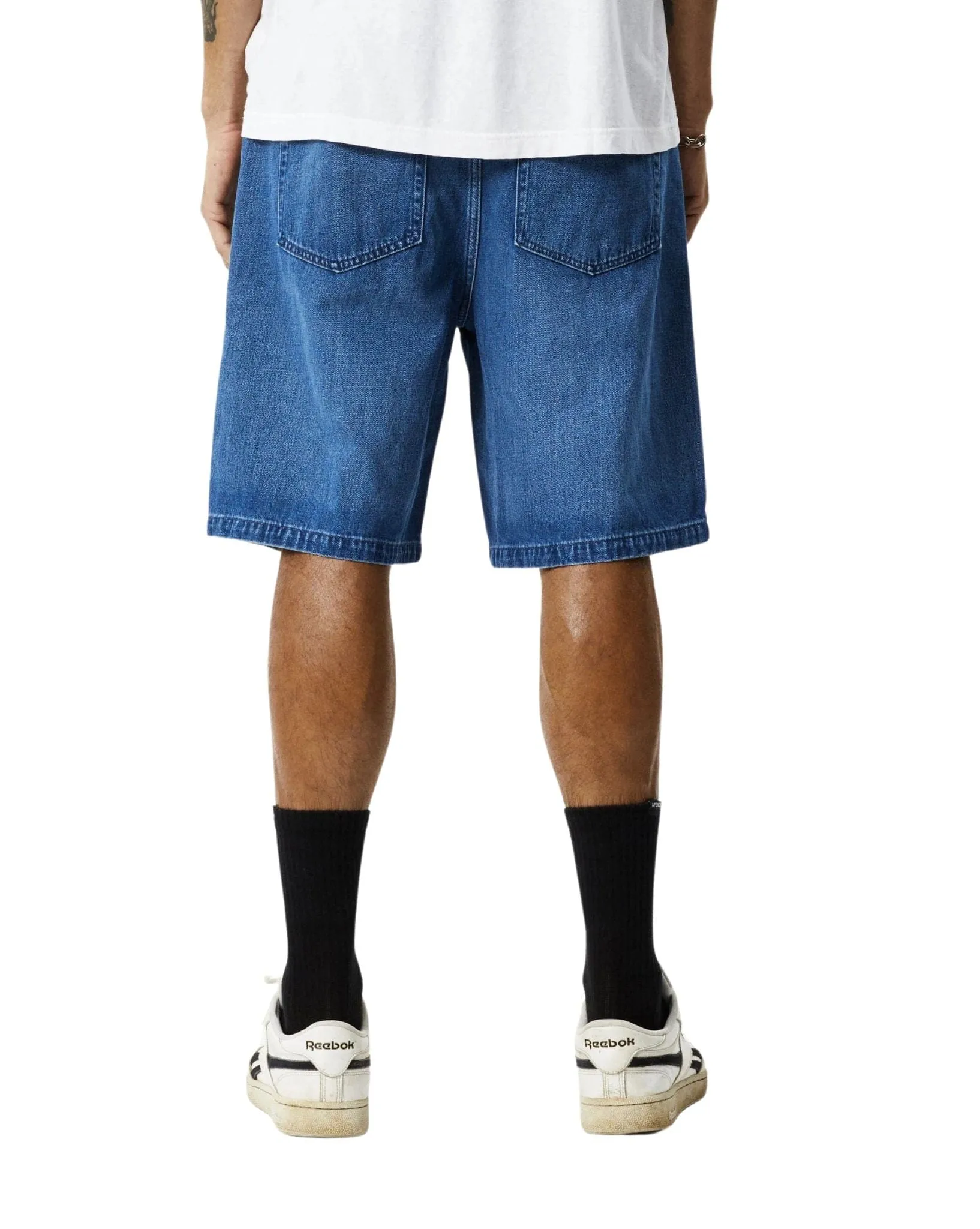 Mens Lil C - Hemp Denim Baggy Shorts