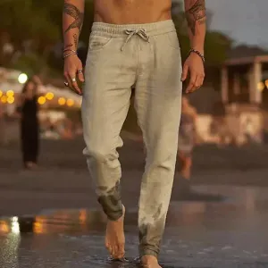 Men's Linen Leisure Trousers - Jaxx