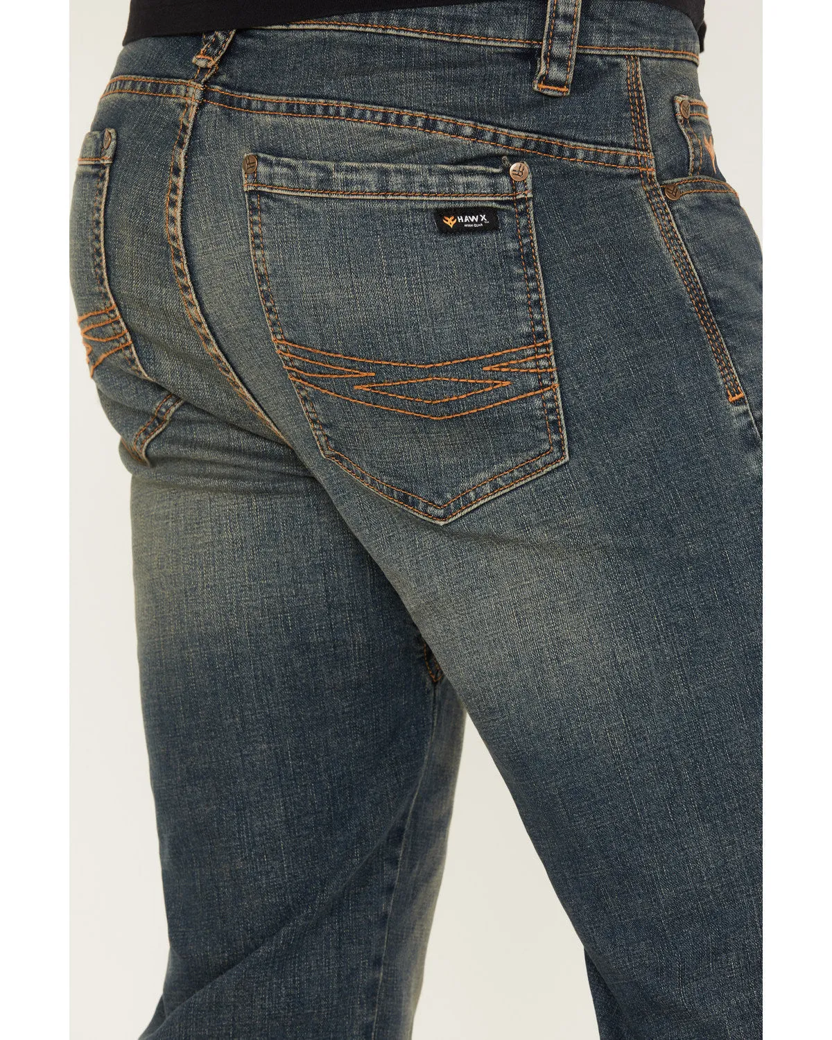 Men's Medium Wash Bootcut Work Jeans