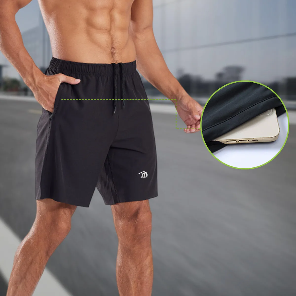 Men's Quick-drying Athletic Shorts