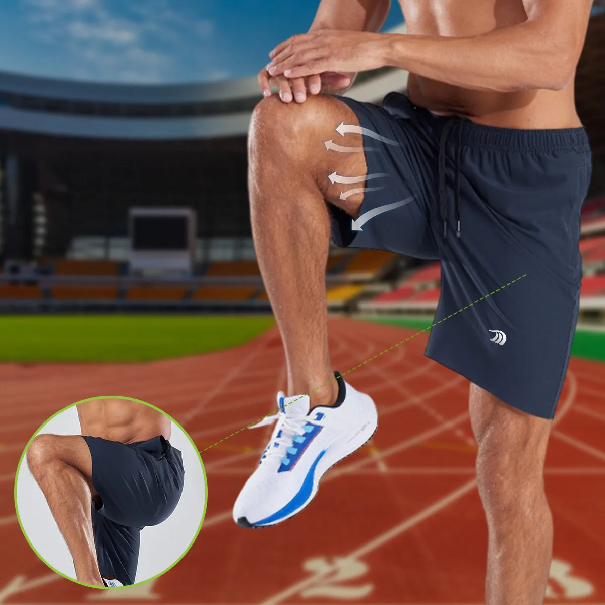 Men's Quick-drying Athletic Shorts