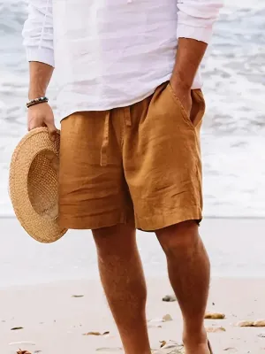 Men's Summer Linen Trousers – Lightweight, Breathable & Stylish, Perfect for Warm Days