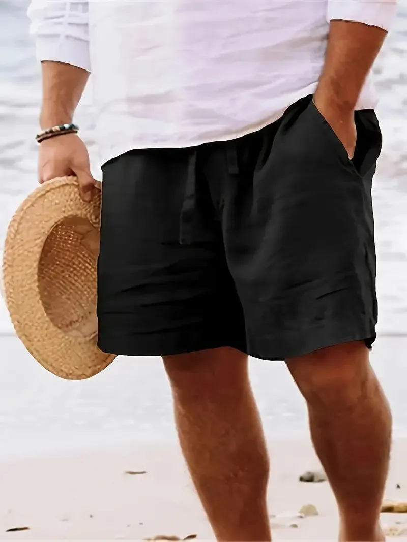 Men's Summer Linen Trousers – Lightweight, Breathable & Stylish, Perfect for Warm Days