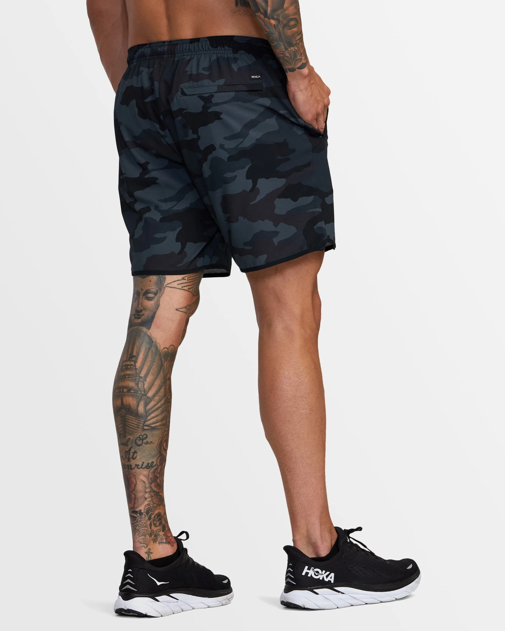 Mens Yogger Stretch 17" Walk Shorts