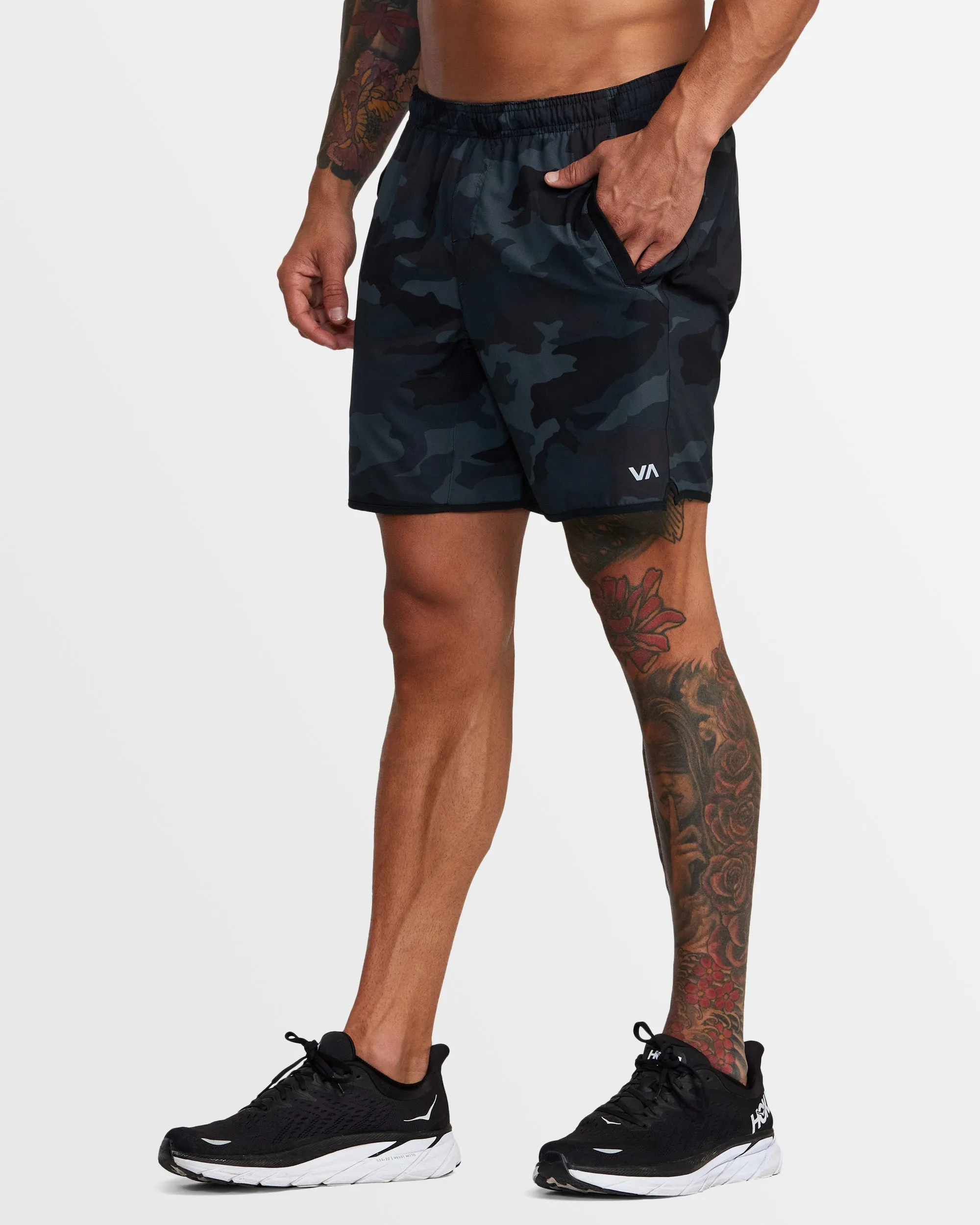 Mens Yogger Stretch 17" Walk Shorts