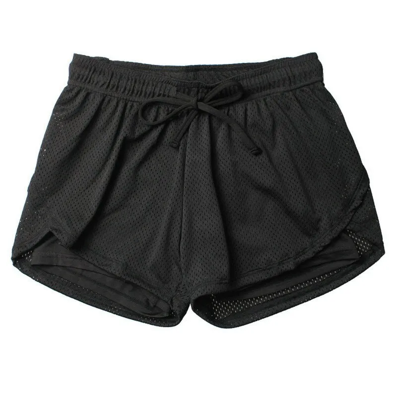 Mesh Breathable Short Pants for Running Athletic Sport Fitness