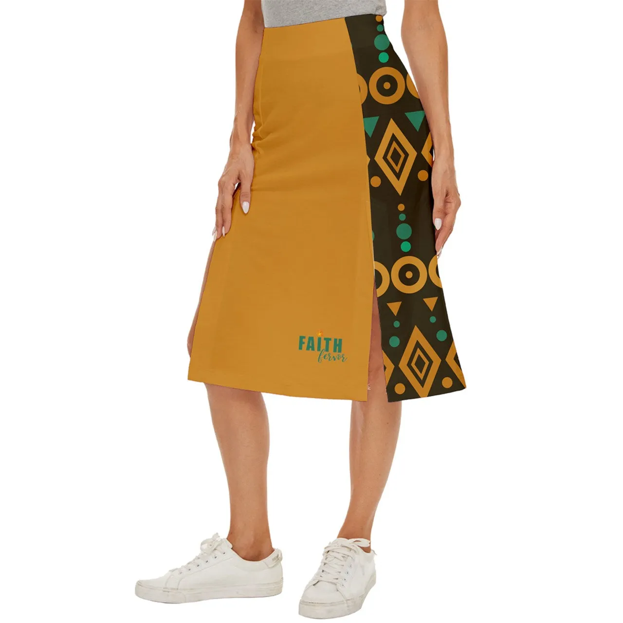 Midi Panel Skirt