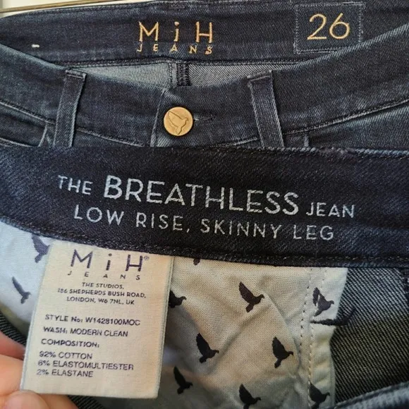 M.i.h Marrakesh Jeans Breathless Low Rise Skinny