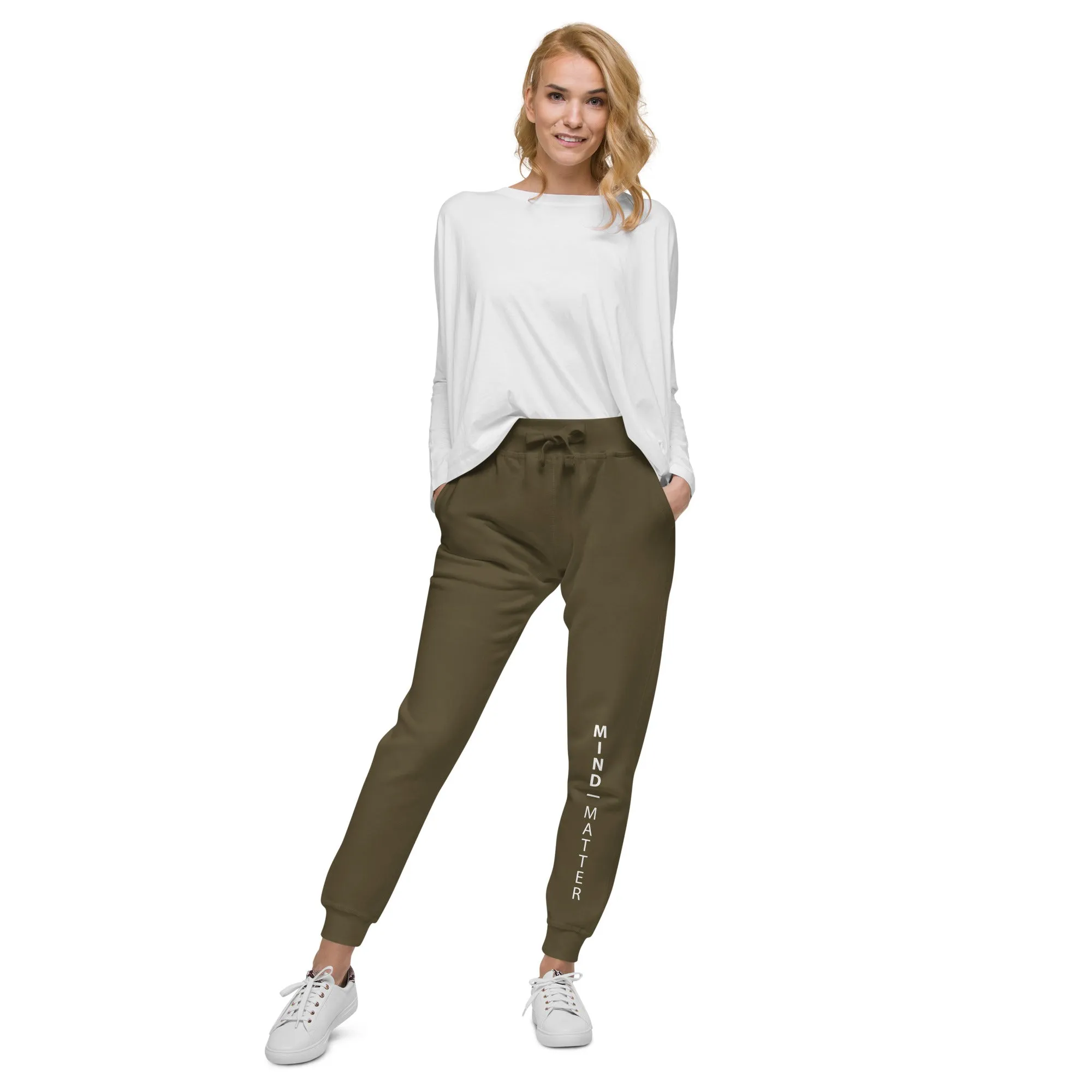 Mind Over Matter - Unisex fleece sweatpants