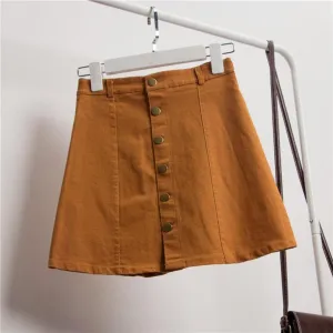 Mini Corduroy Skirt