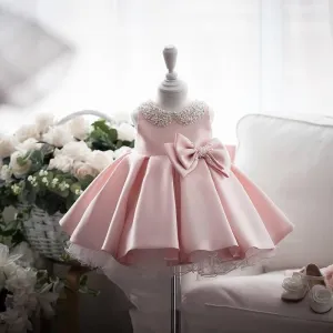 Mini Princess Beautiful Bows Dress Priority Shipping