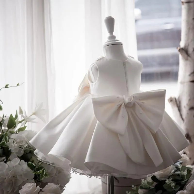 Mini Princess Beautiful Bows Dress Priority Shipping