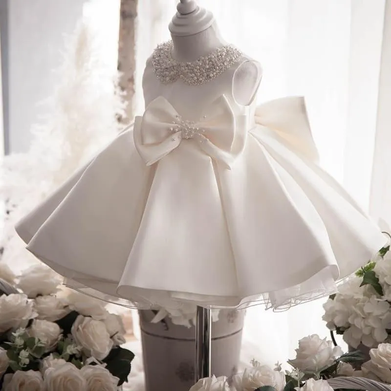 Mini Princess Beautiful Bows Dress Priority Shipping