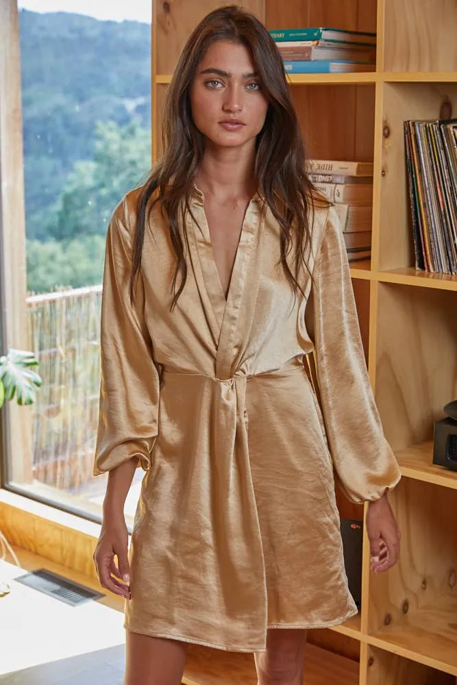 Miranda Satin Dress