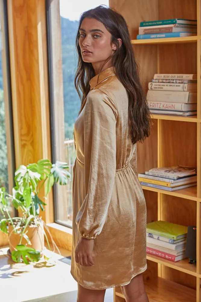 Miranda Satin Dress