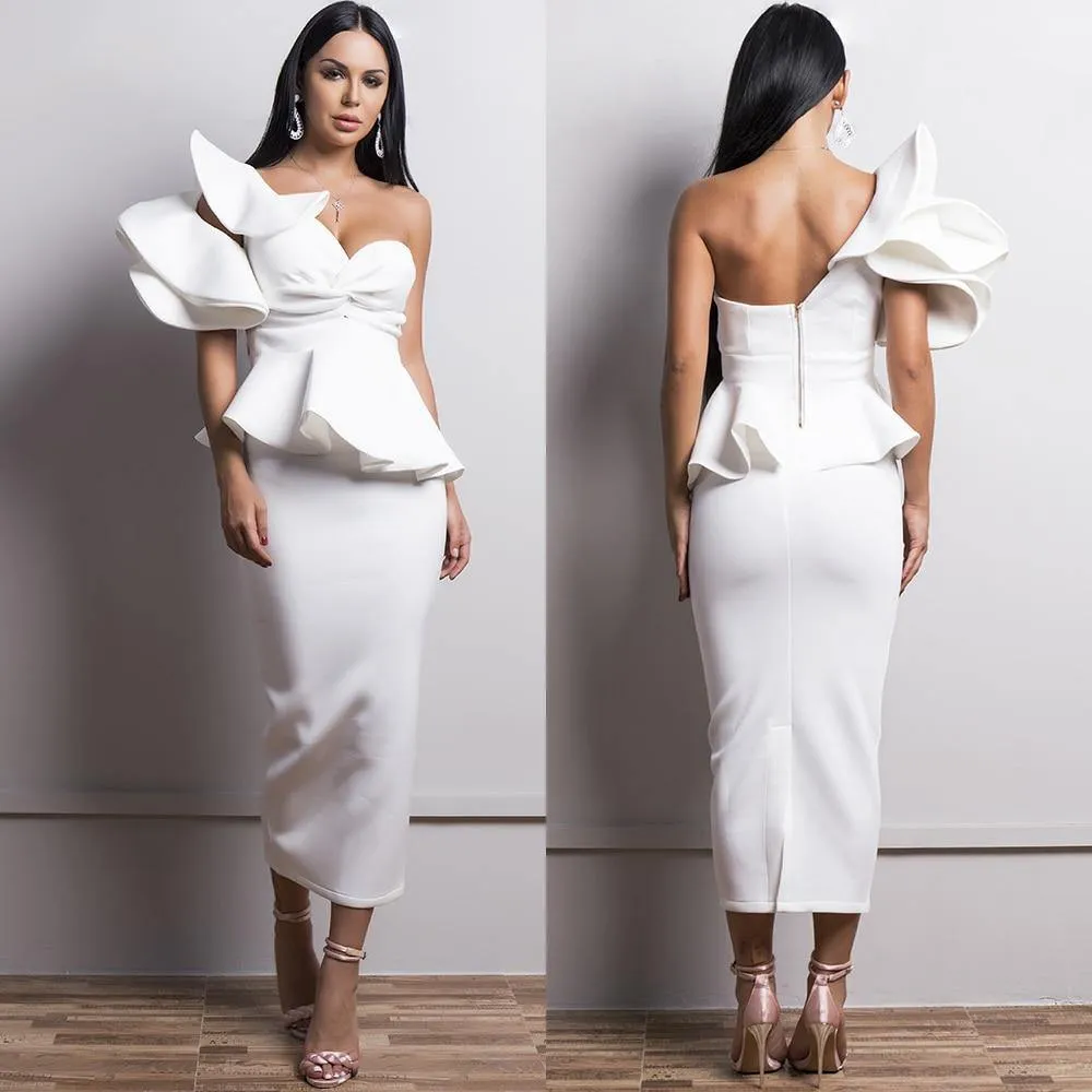 Missord Elegant Club Bodycon Off Shoulder Bandage Dress