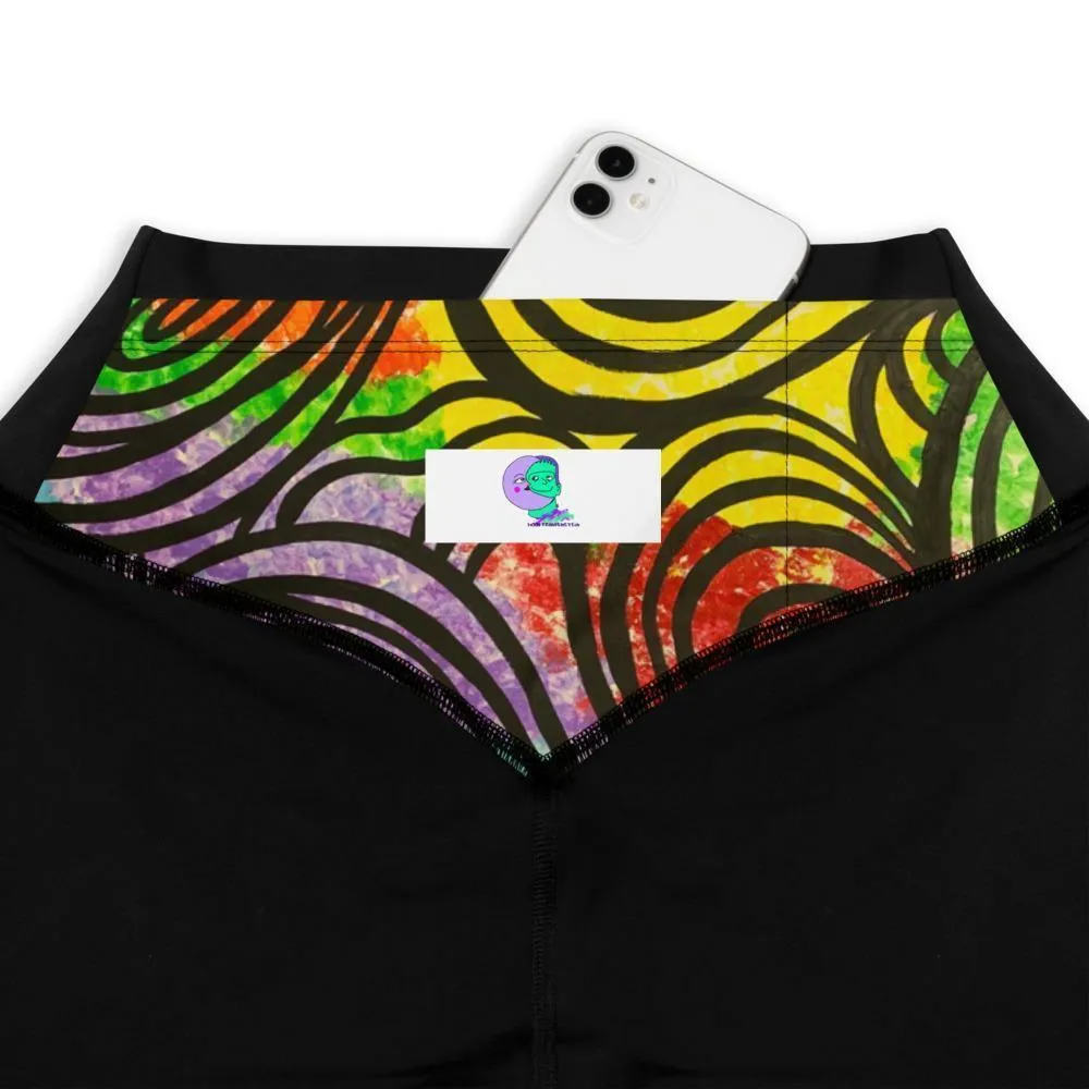 Moon's Wall Sports Leggings