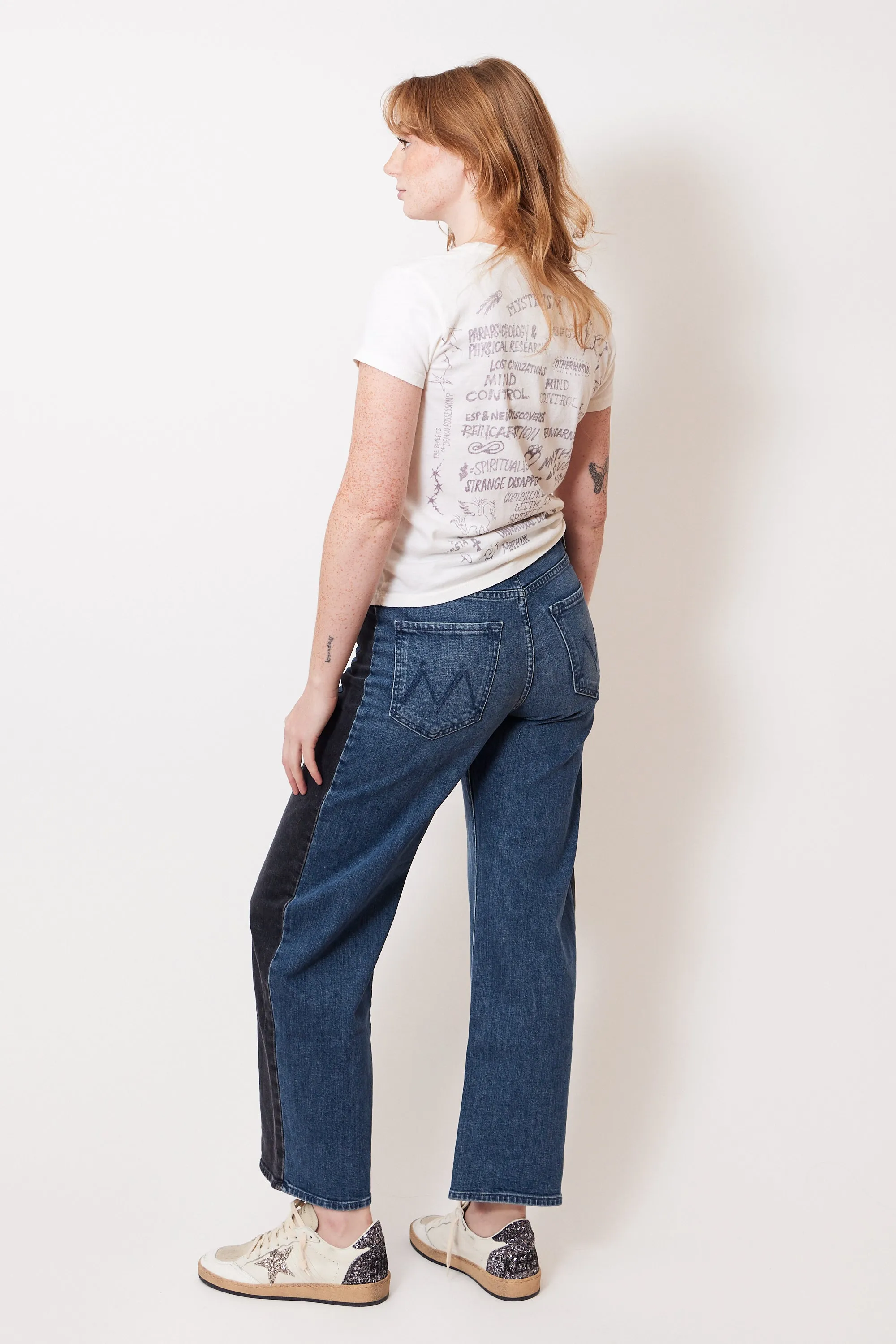 Mother Denim The Half Pipe Flood