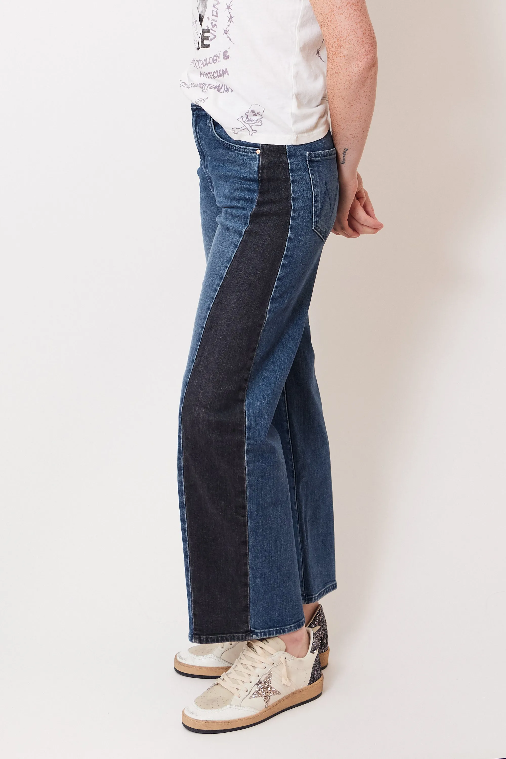 Mother Denim The Half Pipe Flood