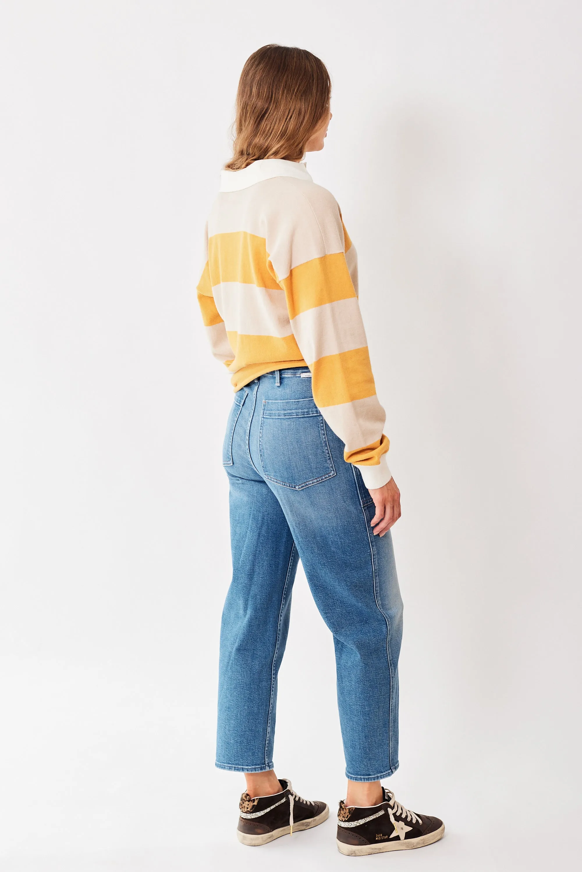 Mother Denim The Patch Pocket Private Flood