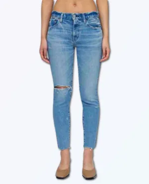 Moussy Depew Jean in Light Blue