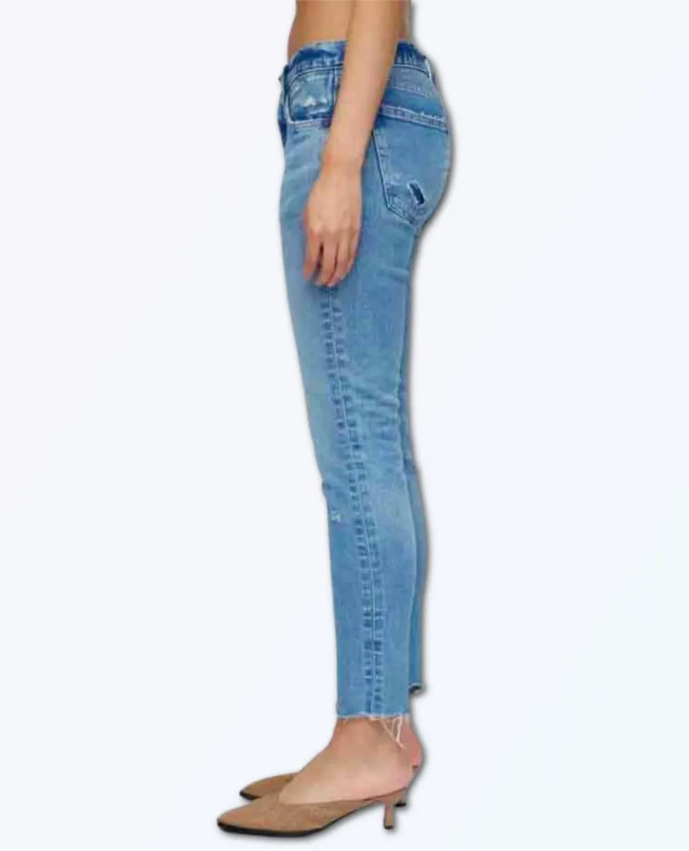 Moussy Depew Jean in Light Blue